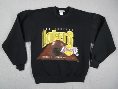 Vintage Los Angeles Lakers Sweater Mens Chalk Line NBA Basketball Pullover 90s - Image 1 of 4