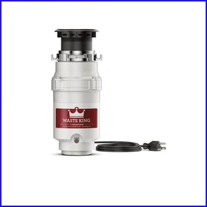 High-Speed Kitchen Sink Garbage Disposal with Stainless Steel Impellers - Picture 1 of 11