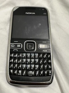 #12 Pristine Nokia E72 Original Unlocked 3G WIFI GPS Bluetooth 2.4 in 5MP Camera - Picture 1 of 2