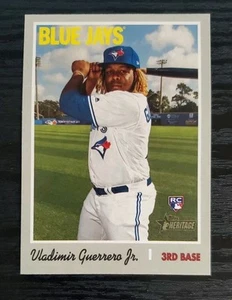 2019 Topps Heritage #504 Vladimir Guerrero Jr. - Picture 1 of 2