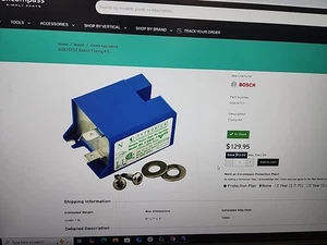 BOSCH /THERMADOR RANGE - FIXING KIT - OEM Part No. 00619757 - New! (Open box) - Picture 1 of 5