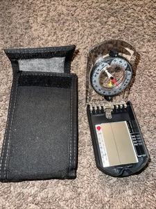 BRUNTON ELITE KOMPASS MIT GRUNDPLATTE und Etui - Bild 1 von 1