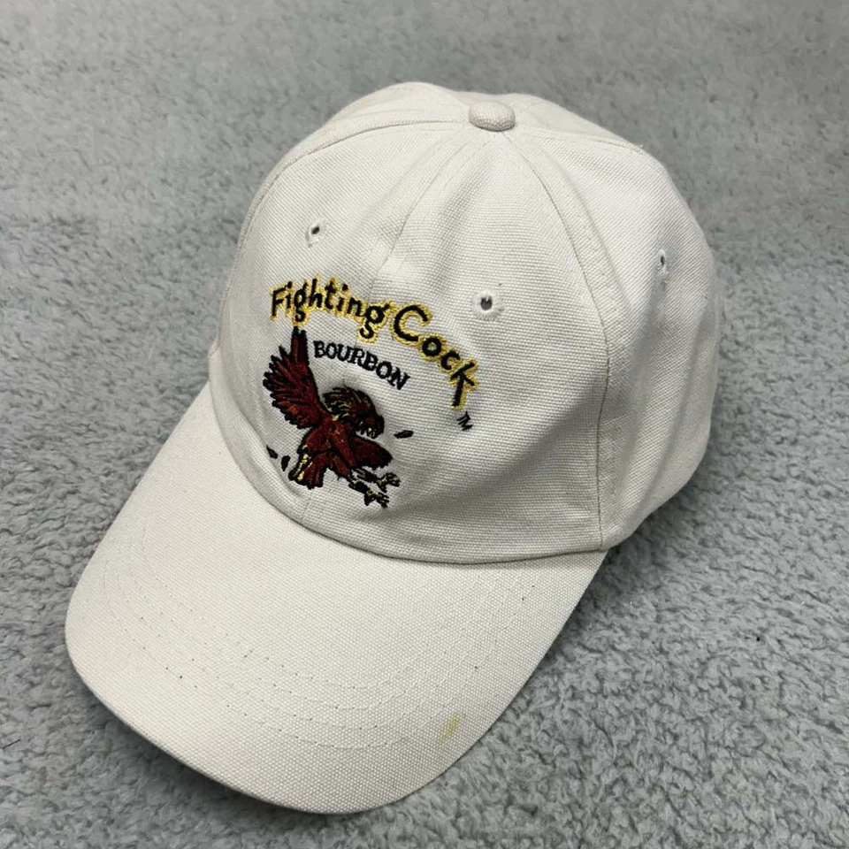 Fightling Cock Bourbon Whiskey Hat Cap Mens Baseball Cap One Size Fahrenheit - Image 1 of 4