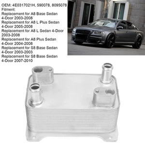 Transmission Engine Oil Cooler 4E0317021H High Efficiency Car Accessories For - Picture 1 of 22
