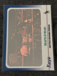 1991 Kayo Cards #100 Battle of the Ages Holo Holyfield Foreman Hologram Boxing - Picture 1 of 1