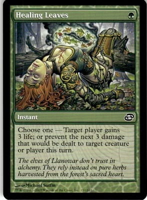 MTG Healing Leaves NEARMINT NM / Magic The Gathering : Planar Chaos - Image 1 of 2