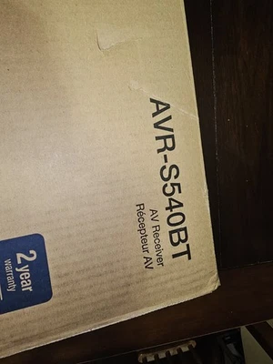 Denon AVR-S540BT 5.2-CHANNEL AV Receiver PRISTINE CONDITION!!! - Image 1 of 4