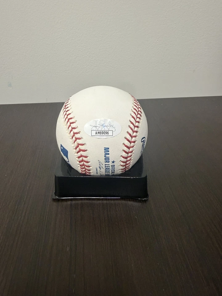 Travis Hafner Signed Baseball JSA Certified Foto 1 de 2