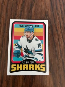 2024-25 O-PEE-CHEE - ESPALDA EN BLANCO - FILIP ZADINA - Imagen 1 de 2