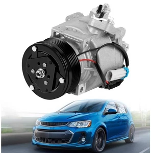AC A/C Compressor with Clutch for Chevrolet Sonic 2013-2018 1.6L 1.8L CO 29167C - Picture 1 of 7