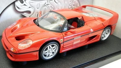 Hot Wheels 1/18 scale Diecast 50430 - Ferrari F50 - Rosso Red - Image 1 of 4