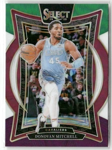 2024-25 Panini Select - Concourse Donovan Mitchell #21 Green White Purple Prizm - Picture 1 of 2