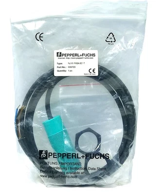 Pepperl Fuchs NJ10-30GK-E2-T 006723 10-30 V DC Inductive Proximity Sensor - Image 1 of 3