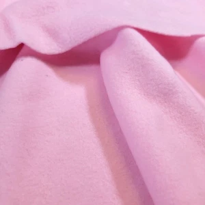 Pink Fleece Fabric 62 x 22" Soft Warm Material, Craft Sewing Unbranded Remnant - Picture 1 of 10