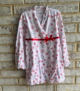 American Girl Long Sleeve Bears and Snowflakes Sleep Dress Girls Size S - Picture 1 of 9