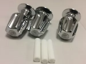 Non OEM Price Pfister Three Handle & Flange Kit FREE SHIPPING! - Picture 1 of 3