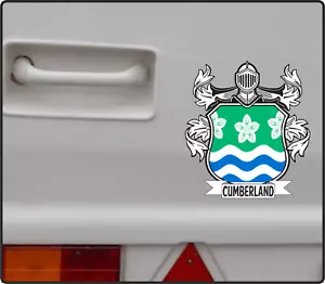 Cumberland County Waffen Schild Caravan Aufkleber Sticker Boot Wohnmobil Camper - Bild 1 von 1