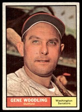1961 Topps Gene Woodling Washington Senators #275