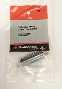 RADIO SHACK 276-1548 Connector 25 Position Female New - Picture 1 of 1