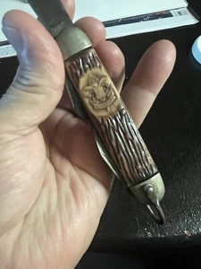 Vintage Imperial Providence RI 4 Blade Boy Scout Multi Tool Pocket Jack Knife - Picture 1 of 15