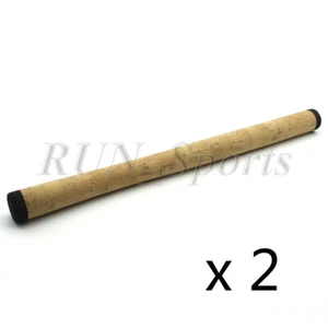2x Fishing Rod Handle Composite Cork Grip DIY Rod Building Repair Replacement - Picture 1 of 5