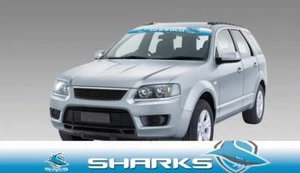 Cronulla Sharks Logo NRL Car Windscreen Sun Visor Sticker Decal - Picture 1 of 1