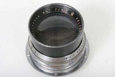 Wollensak Velostigmat 8 1/4" f4.5 barrel lens - Image 1 of 3