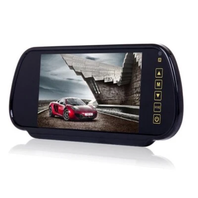 7 Inch LCD Color Screen Car Reverse Rear View Backup Camera HD Mirror Monitor - Image 1 of 4