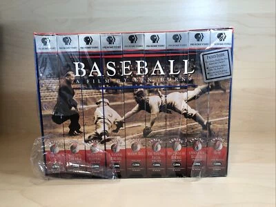 Baseball A Film By Ken Burns  9 VHS Series From Year 1840’s To 1970/present - Image 1 of 4