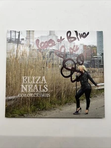 Colorcrimes CD von Eliza Neals, moderne Blues Rockmusik mit Autogrammschrift - Bild 1 von 5