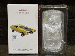 2019 Hallmark Keepsake Ornament 1970 Ford Torino Cobra Classic American Car - Bild 1 von 18