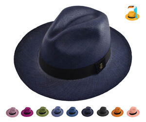 Colors Fedora | Original Panama Hat | Handwoven in Ecuador | EA + HatBox
