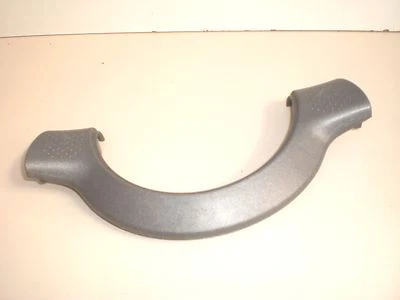 Smart 450 zweispeichen Lenkradspange Hupenknopf Lenkradblende Hupenring silber - Bild 1 von 2