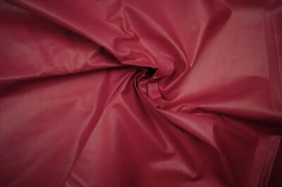 2+ Yards Rogue Pink Shinny Thin Lining Poly Blend Fabric 80" X 44" - Image 1 of 3