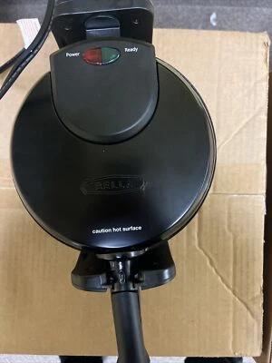 Gofrera belga eléctrica giratoria Bella de 1" antiadherente con placa de goteo - USADA Foto 1 de 4