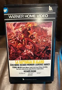 John Wayne _ DIE SCHLACHT VON ALAMO (1960) VHS Warner Home Video - Bild 1 von 4
