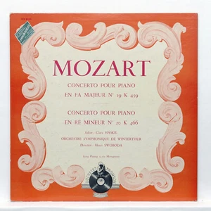 CLARA HASKIL ⸺ MOZART piano concertos nos.19 & 20 ⸺ DUCRETET-THOMSON LP EX+ - Picture 1 of 3