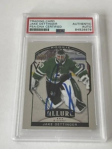 Jake Oettinger Firmado Allure Losado PSA ADN PSA/ADN IP DALLAS STARS a - Imagen 1 de 2