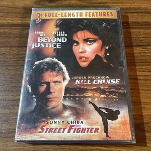 NEW DVD Kill Cruise Street Fighter Beyond Justice FACTORY SEALED RARE - Picture 1 of 2