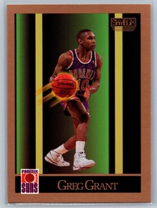 1990 SkyBox Greg Grant #221 Phoenix Suns Rookie
