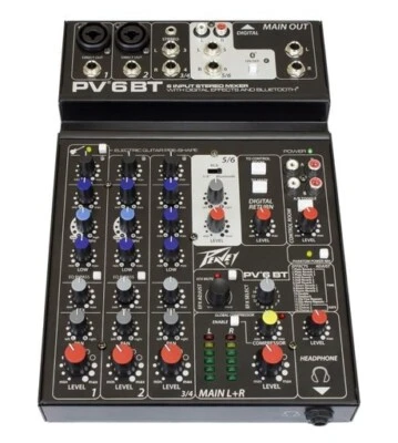 Peavey PV® 6 BT Mixer - Image 1 of 4