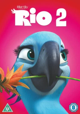 Rio 2 DVD Children's & Family (2015) Anne Hathaway Quality Guaranteed - Image 1 of 4