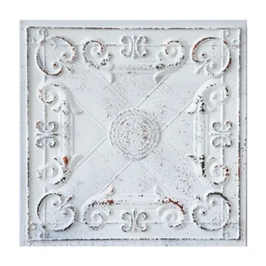 Tin ceiling tile Embellished Ceiling Tiles for Cafe Decor PL22 DCWB 10Pcs - Picture 1 of 24