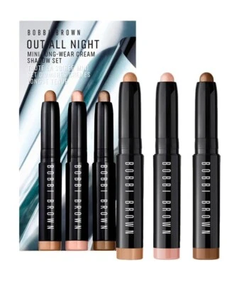 Bobbi Brown Out All Night Mini Long-Wear Cream Shadow Trio Set - Image 1 of 4