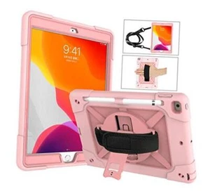 iPad 10.2 Case 2019,Heavy Duty Rugged Drop Proof Shockproof Hybrid Armor Case - Picture 1 of 8