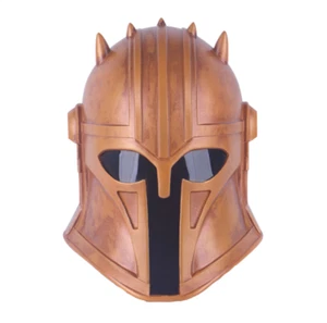 Star Wars Mandalorian The Armorer Cosplay Full Head Helmet PVC Halloween Prop - Picture 1 of 5