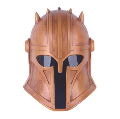 Star Wars Mandalorian The Armorer Cosplay Full Head Helmet PVC Halloween Prop  - Image 1 of 4
