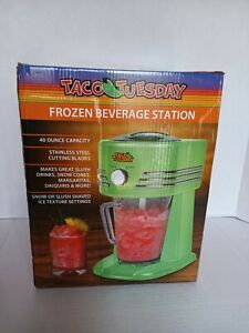 TACO TUESDAY Frozen Margarita Maker Frozen Drink Machine for Slushy Drinks