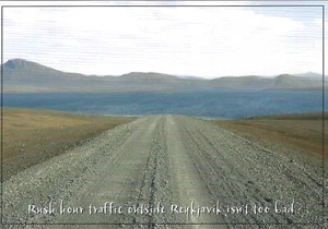 Island, Fjörungs Seeblick Postkarte, neu unbesendet, 4,5 Zoll Höhe x 6,5 Zoll Breite - Bild 1 von 2