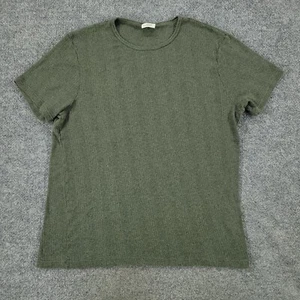 Camisa Express Mujer Grande Verde Tejida Acanalada Cuello Redondo Manga Corta Elastizada Adulto - Imagen 1 de 13